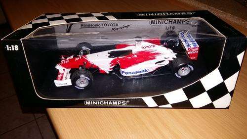 Panasonic Toyota Racing F1 Launch Version  2003  1 of 1303  Minichamps 1:18